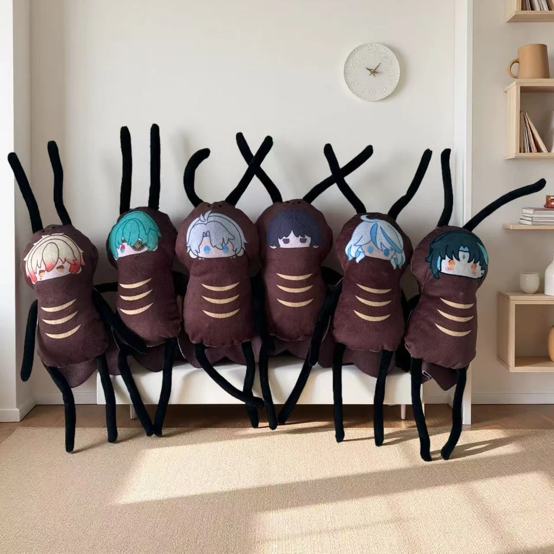 崩铁原神10cm蟑螂玩偶可爱搞笑抽象送朋友礼物