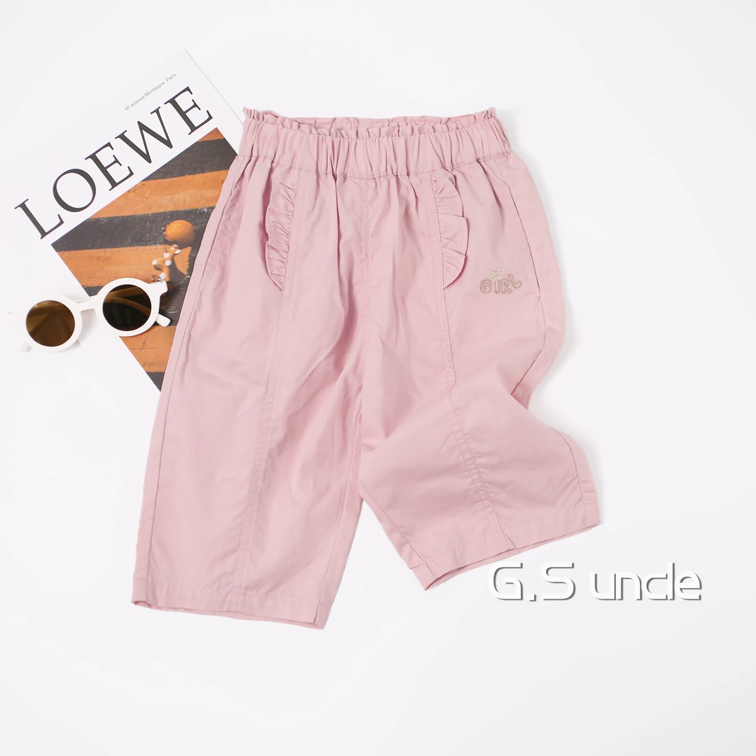 【洛神玫瑰】Z054女宝时尚七分裤洋气百搭休闲裤