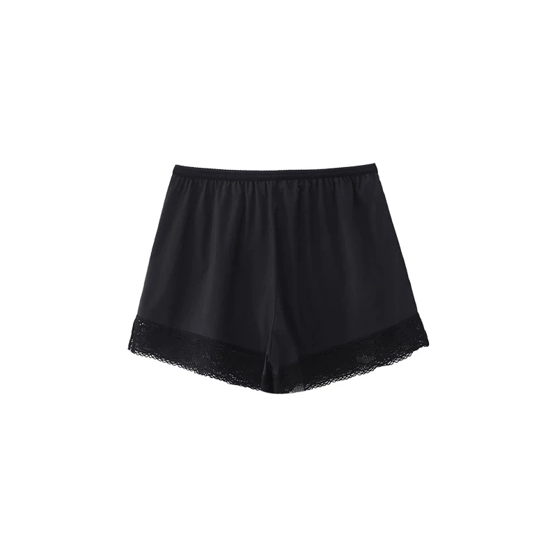 MSKIN⑥南油正版蕾丝拼接时尚短裤
