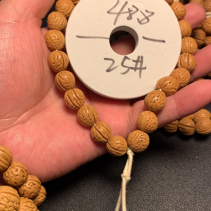 手串桃核25号健健康康了