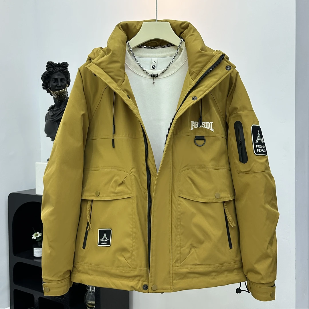 『光头臻选』2025*【欧洲站*新年战袍】户外极寒保暖加厚外套-9366