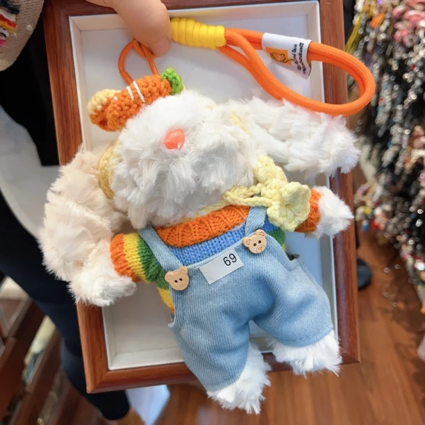 S393可爱小兔子毛绒挂件