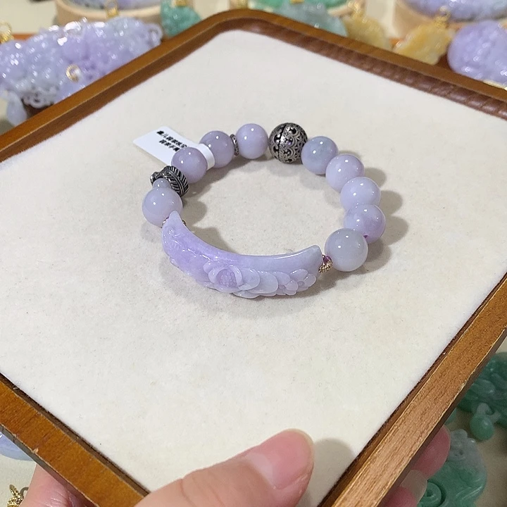 未镶嵌手链翡翠翡翠手牌