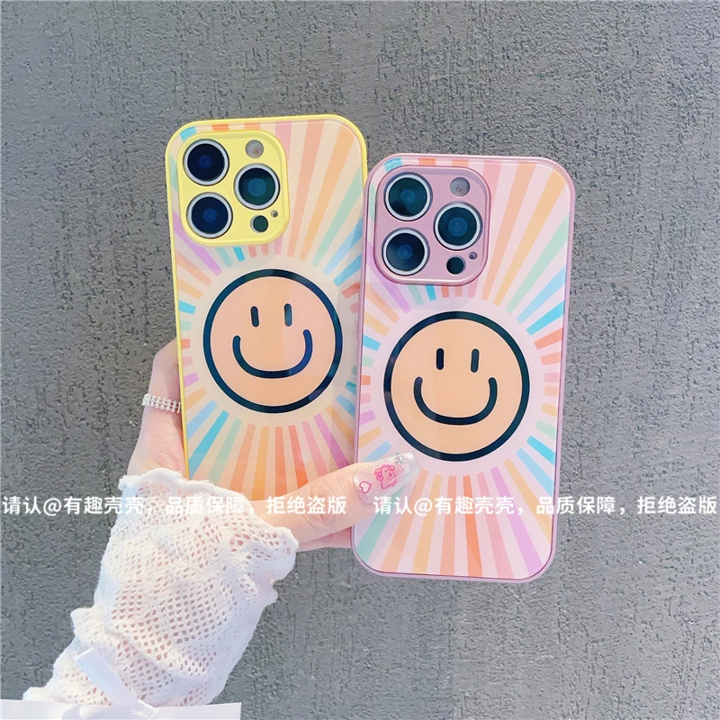 玻璃壳适用苹果17/iphone/华为荣耀/OPPO/VIVO/小米/手机壳爆款潮