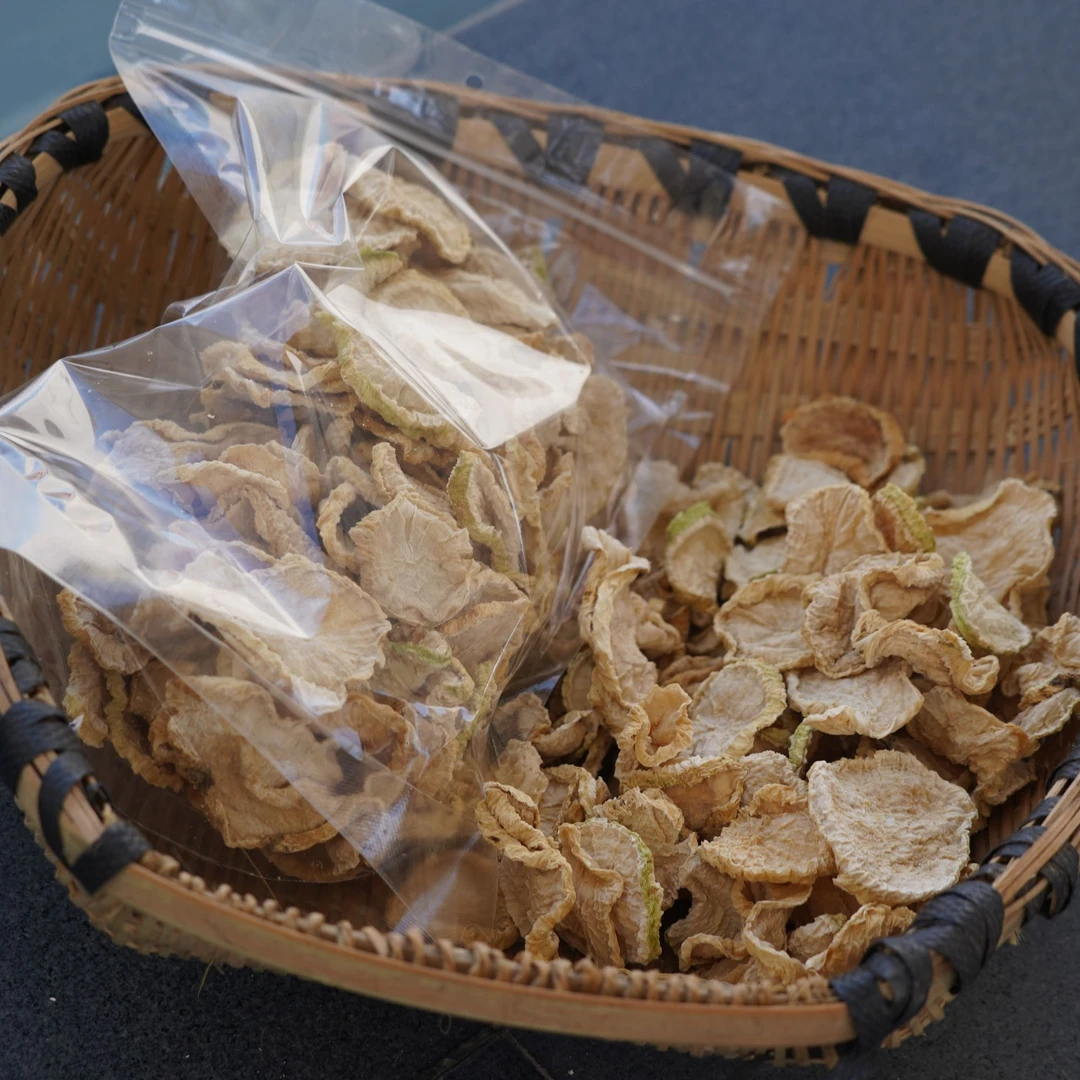 干萝卜片500克村民自晒自制