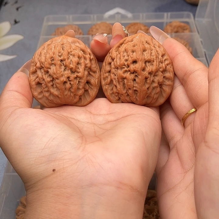 文玩核桃把件金公子44