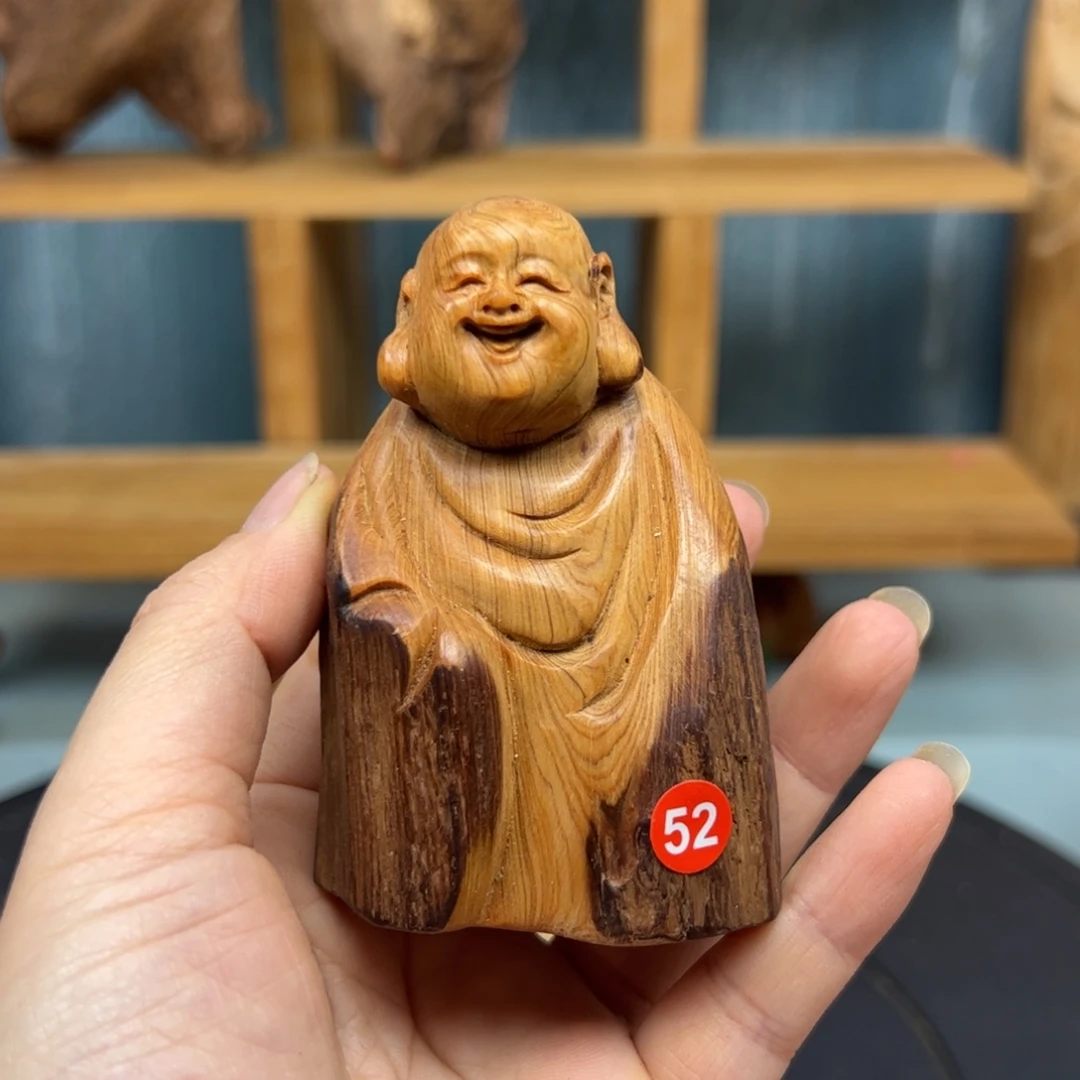 波***奶木崖柏木摆件手把件
