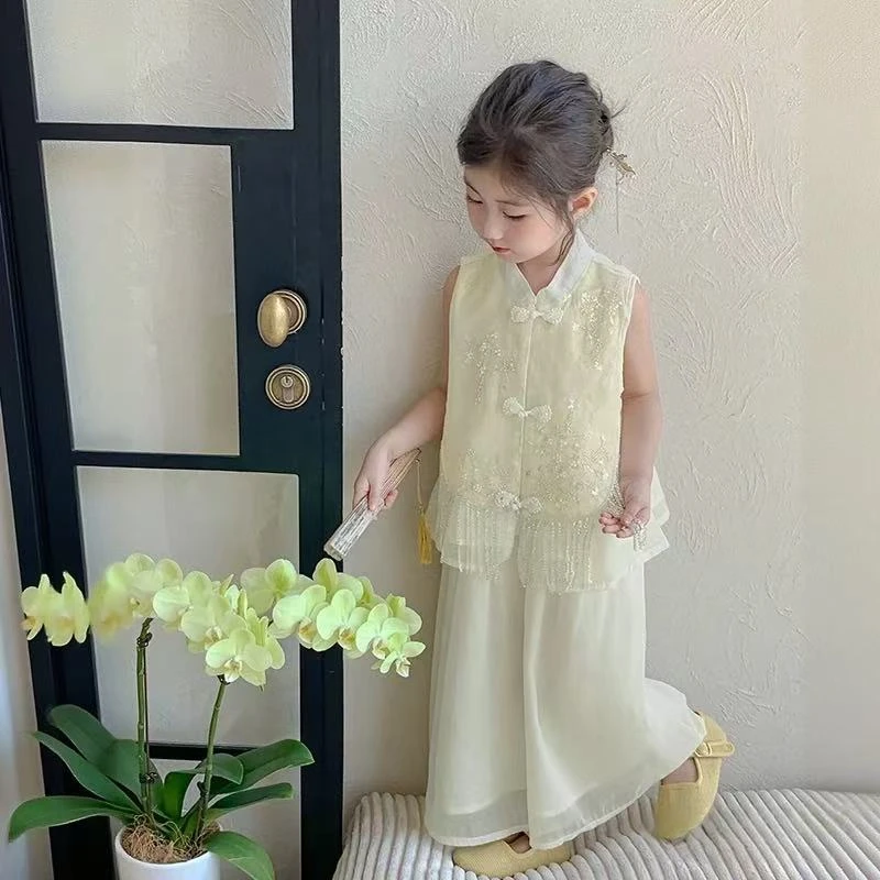 1号夏季女童2025穿搭时尚套装