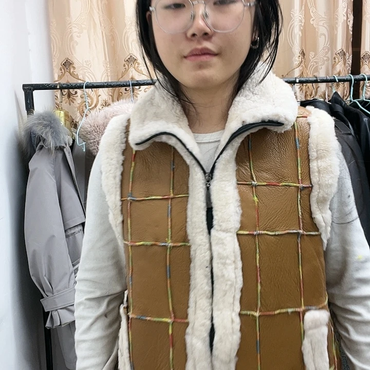 绵羊毛绵羊毛马甲