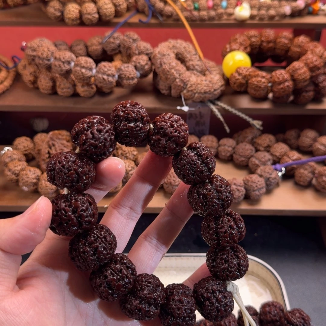 你***肉吊坠金刚菩提梁双龙26全品