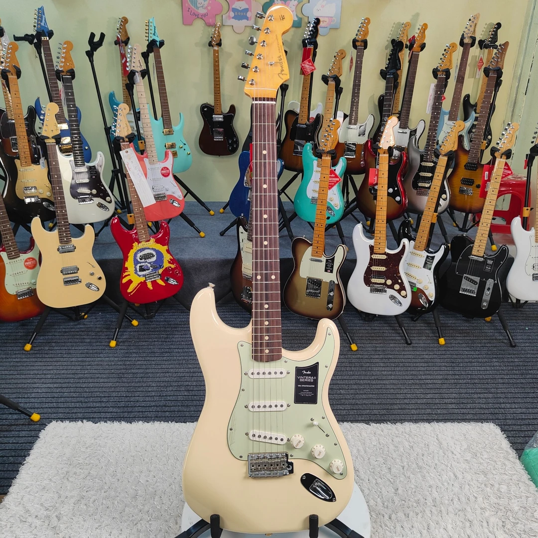 特价琴Fender芬达时代二代60s玫瑰木指板0149020305奥林匹克白