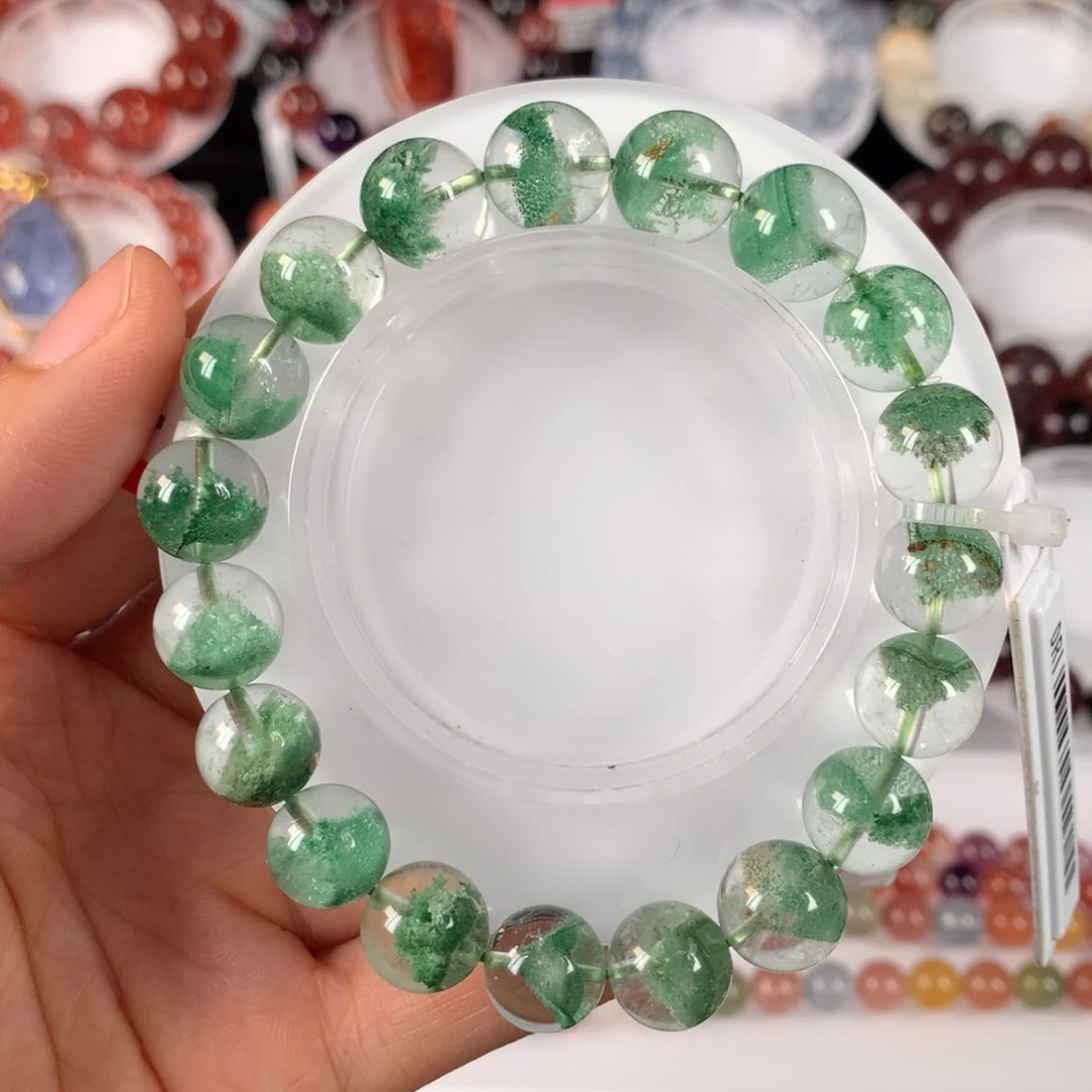 未镶嵌手链水晶翠幽灵11.4