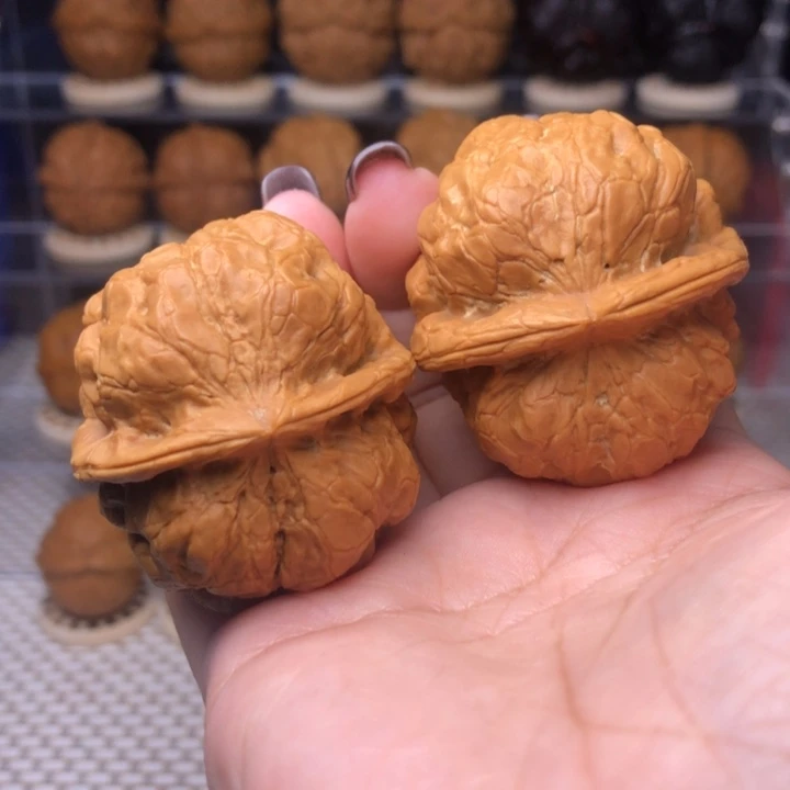 把件文玩核桃38号金蟾疙瘩包46