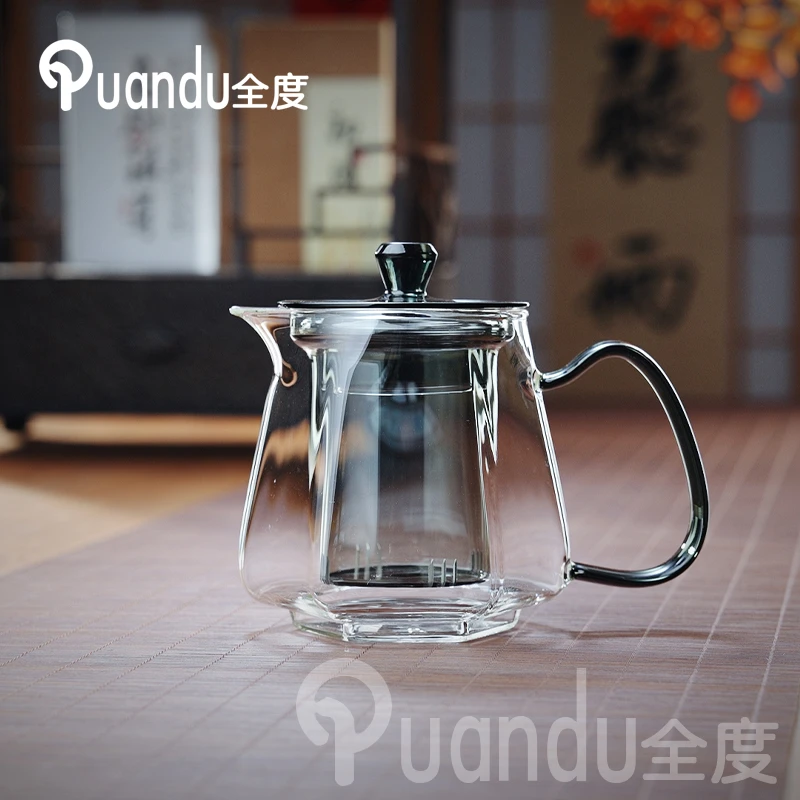 加厚玻璃耐高温中式泡茶壶可自滤茶水分离办公室泡茶器