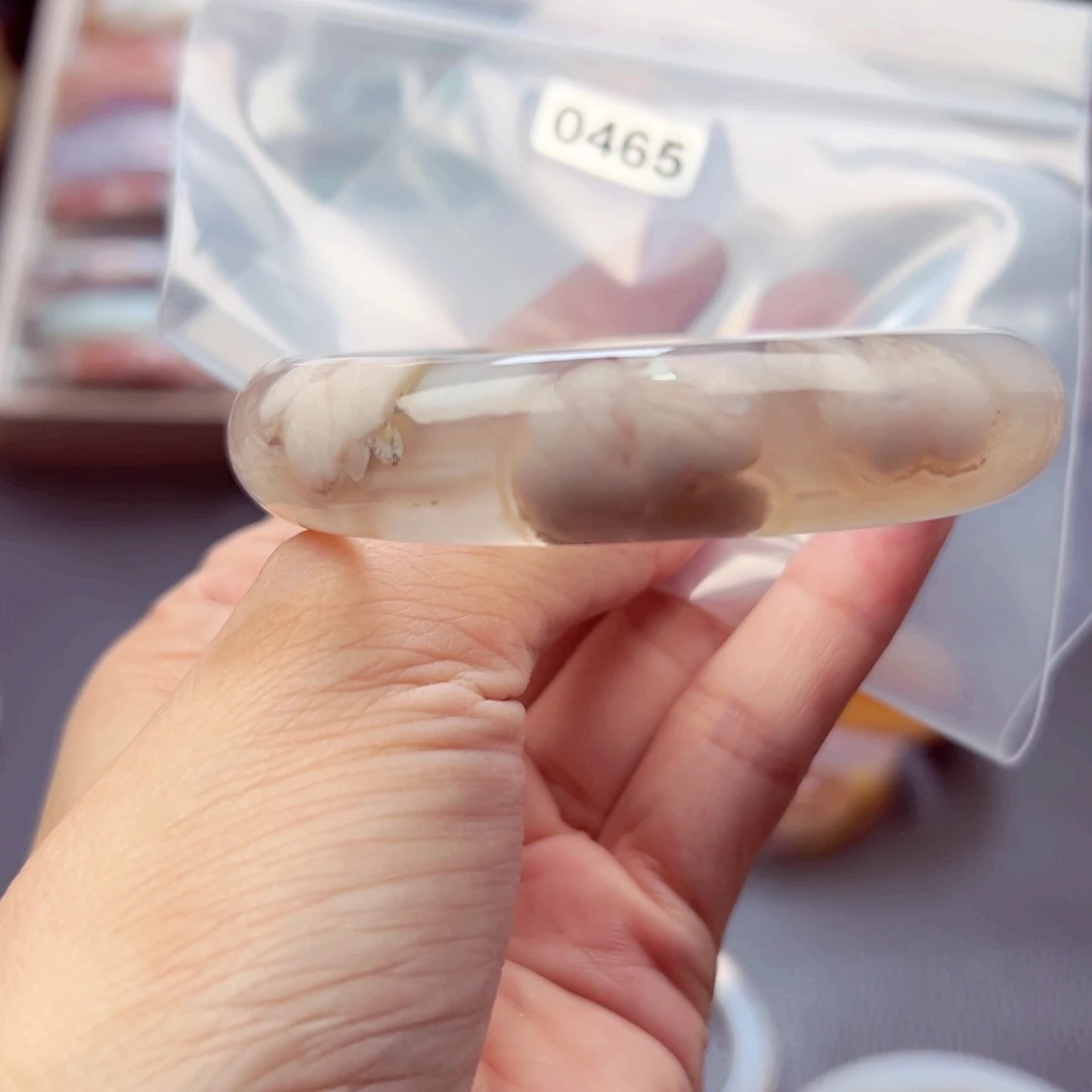 未镶嵌手镯玛瑙/玉髓心*