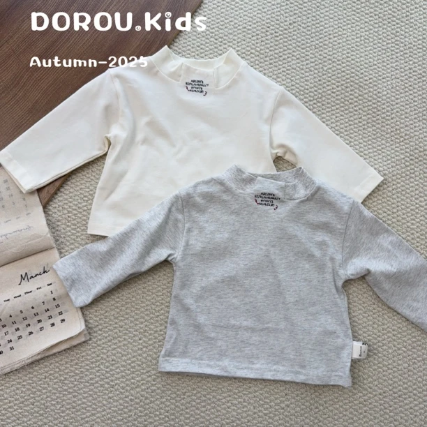 三个院2025浅秋 SGY8576 纯色打底衫