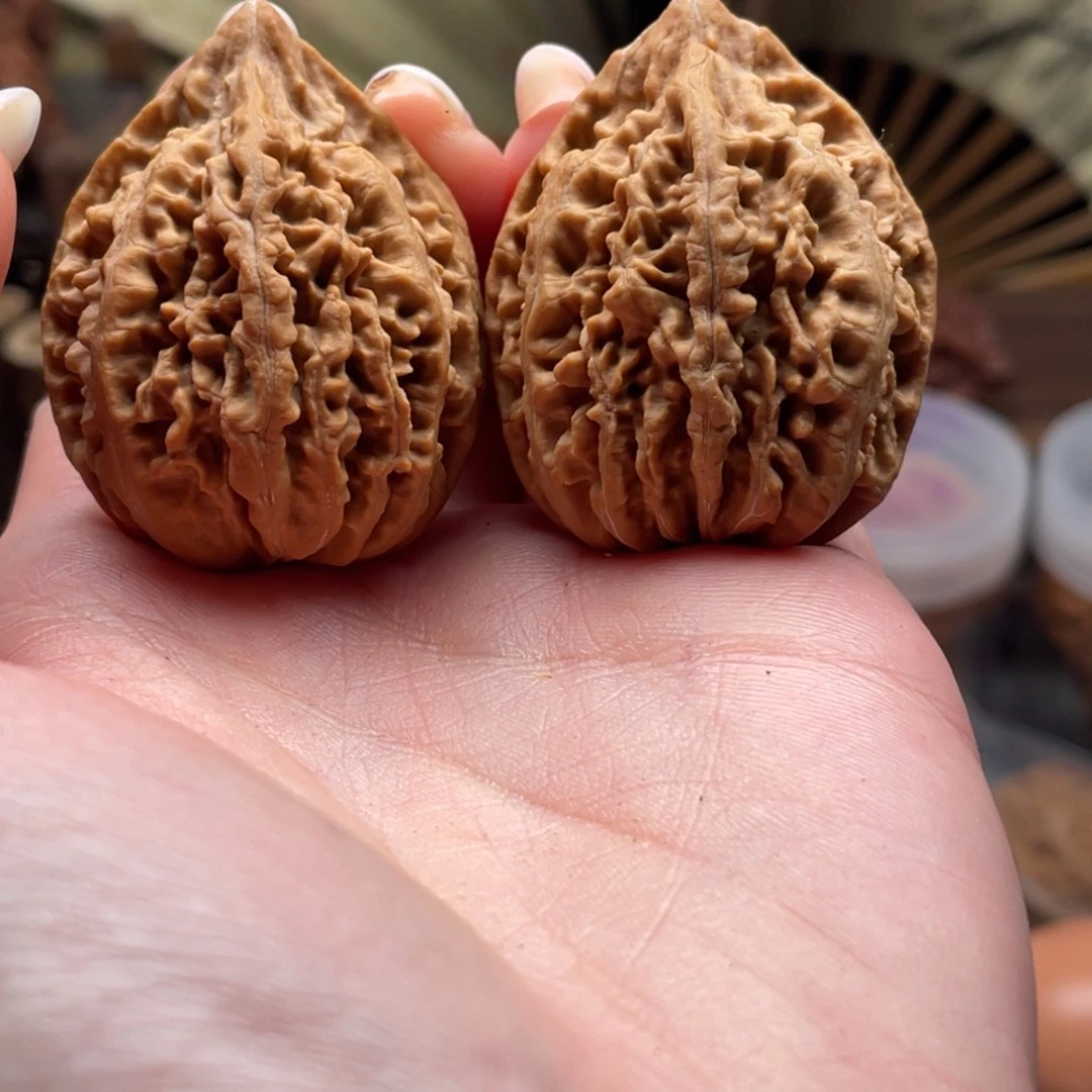 文玩核桃把件楸刀鱼39