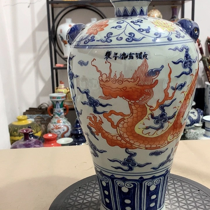 陶摆件博古架陶瓷摆件