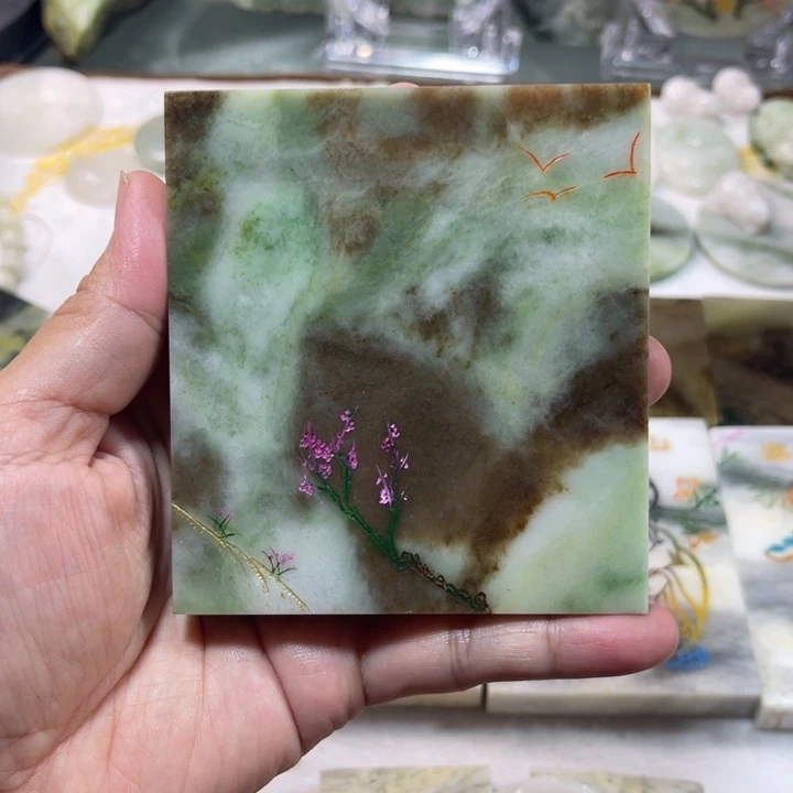 未镶嵌独山玉颈饰