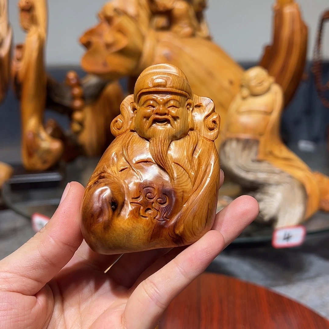 柏木（崖柏）崖柏木手把件摆件