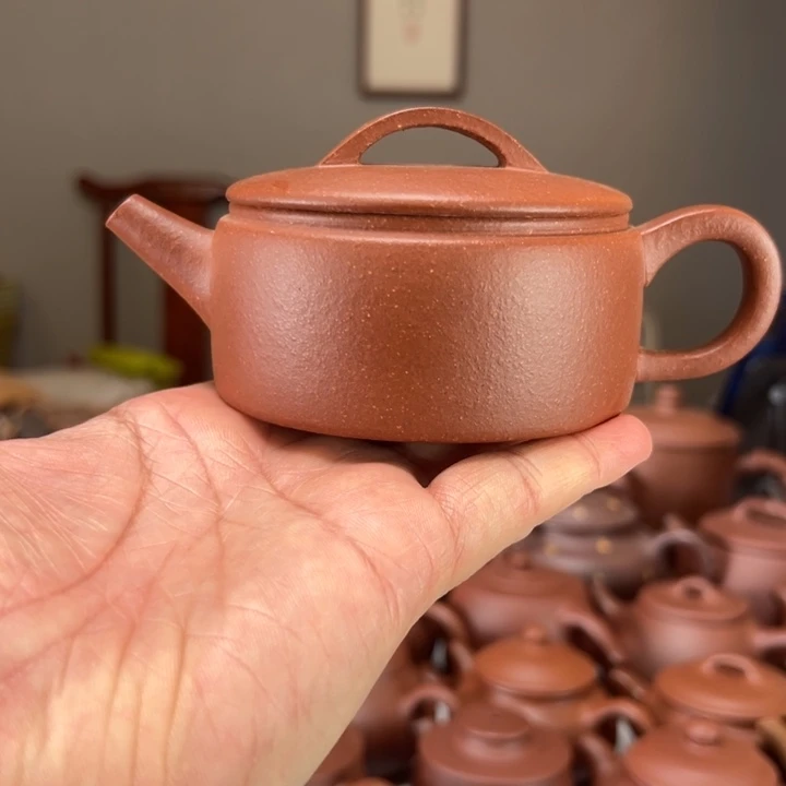 辉***哥紫砂茶杯半手工汉瓦200cc降坡泥