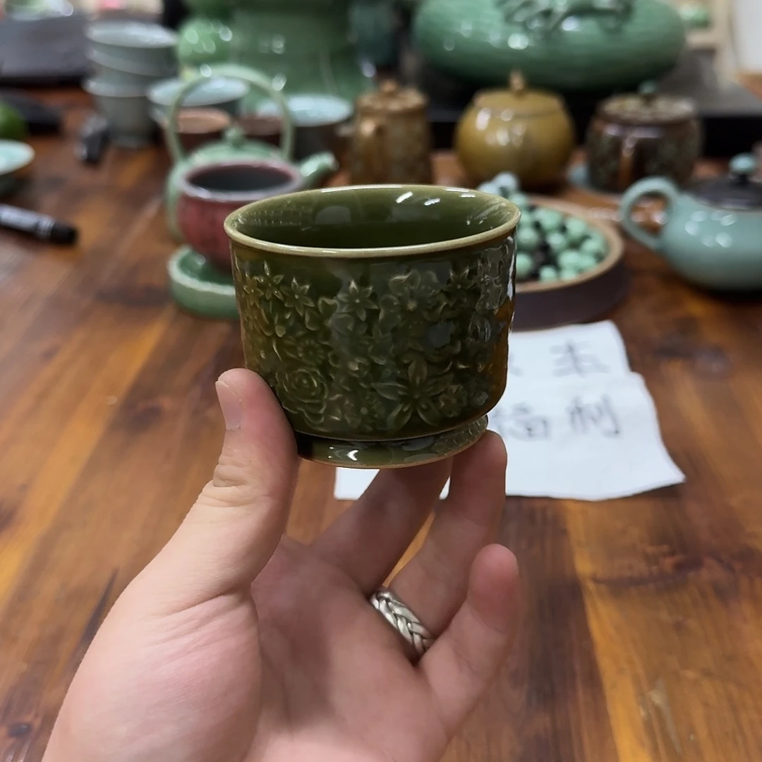 小仲青瓷茶器微瑕7768