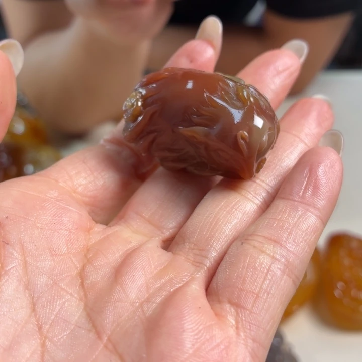 玛瑙/玉髓吊坠(不含链)未镶嵌