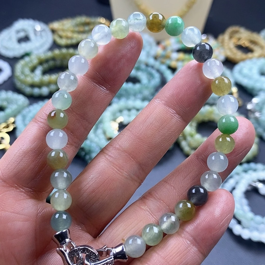 定制翡翠未镶嵌緬甸天然A