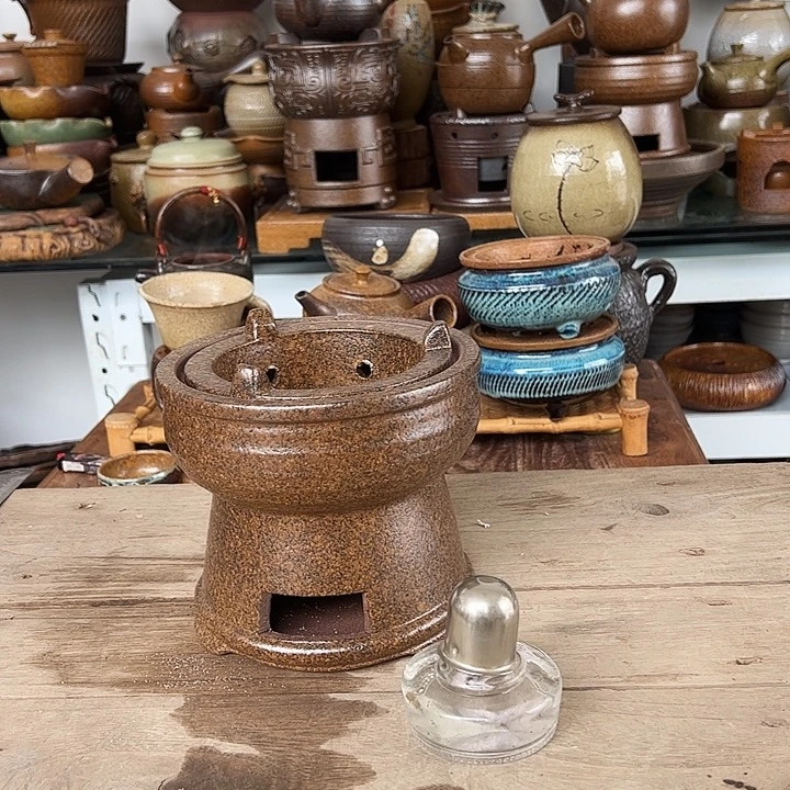 紫砂宜兴紫砂粗陶茶具90