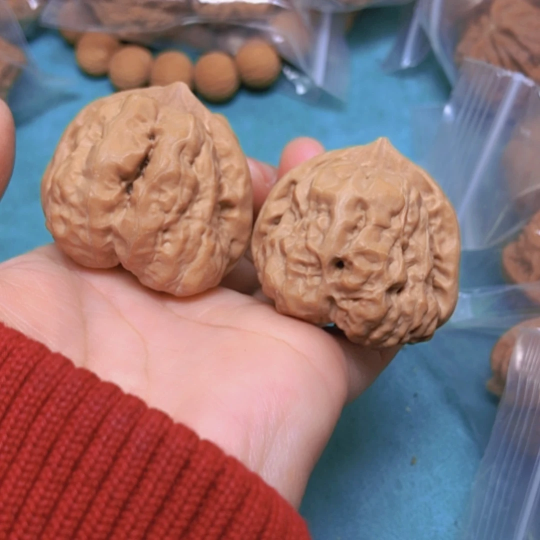 【闪购商品】摆件核桃42蛤蟆头有修