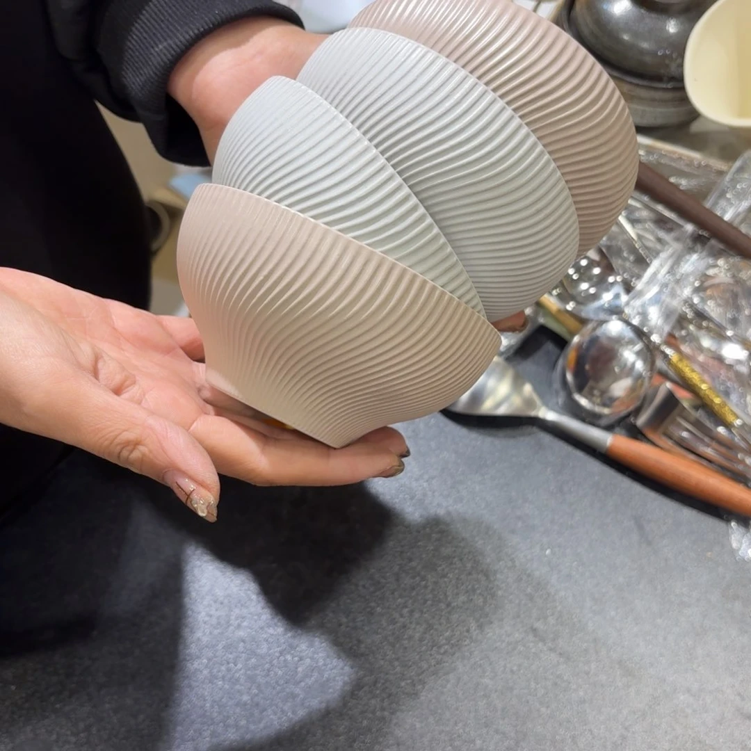 瓷4.5寸米饭碗四个