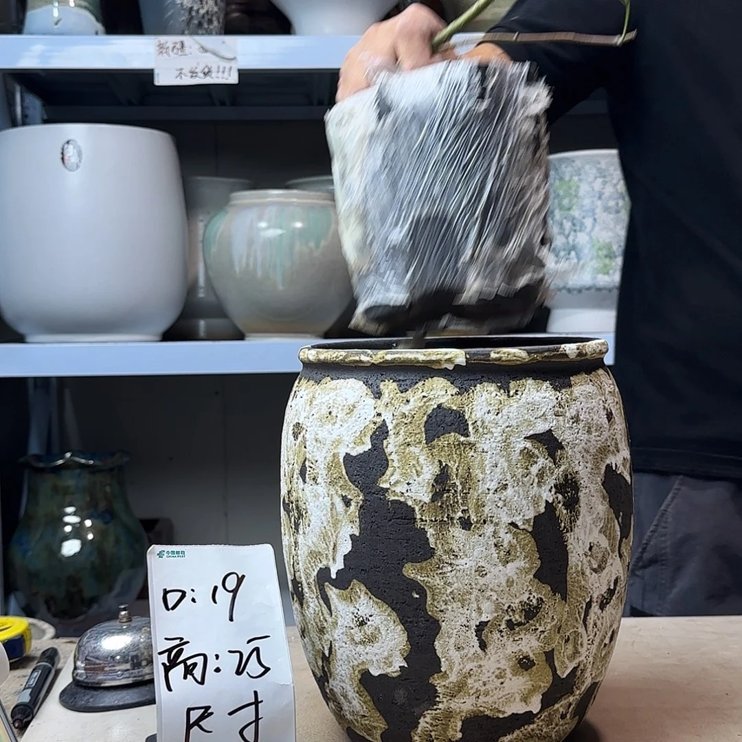 19@25 紫砂花盆尺寸