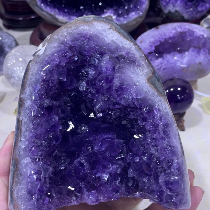 紫晶钱袋子未镶嵌