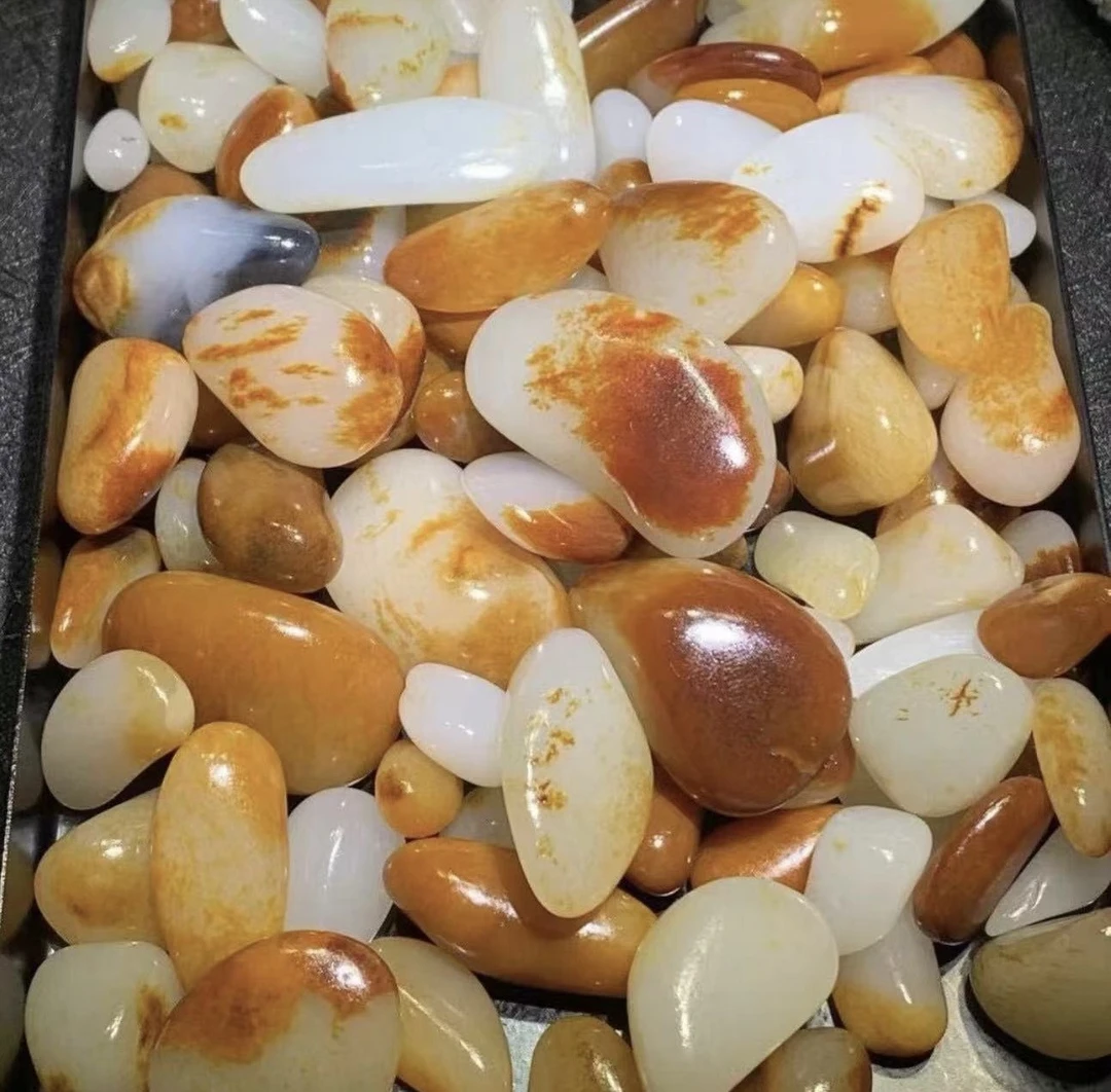 玉石籽红皮白肉多样性发货随机一件