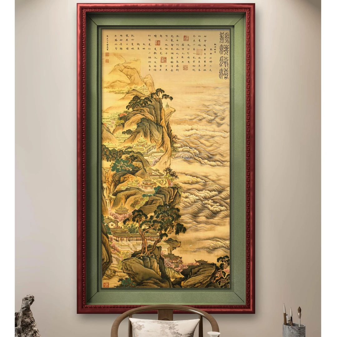 黄逸宾教授作品《观海听涛》