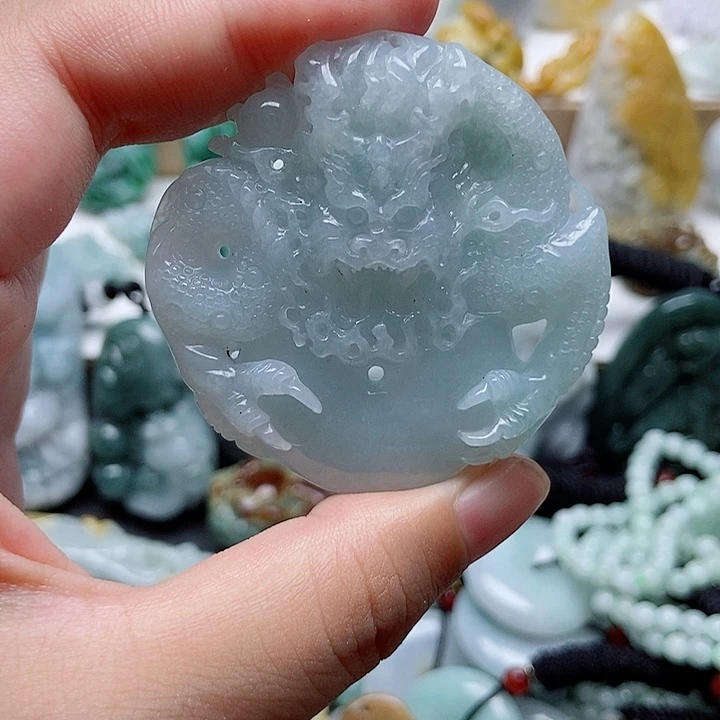 吊坠(不含链)未镶嵌翡翠1