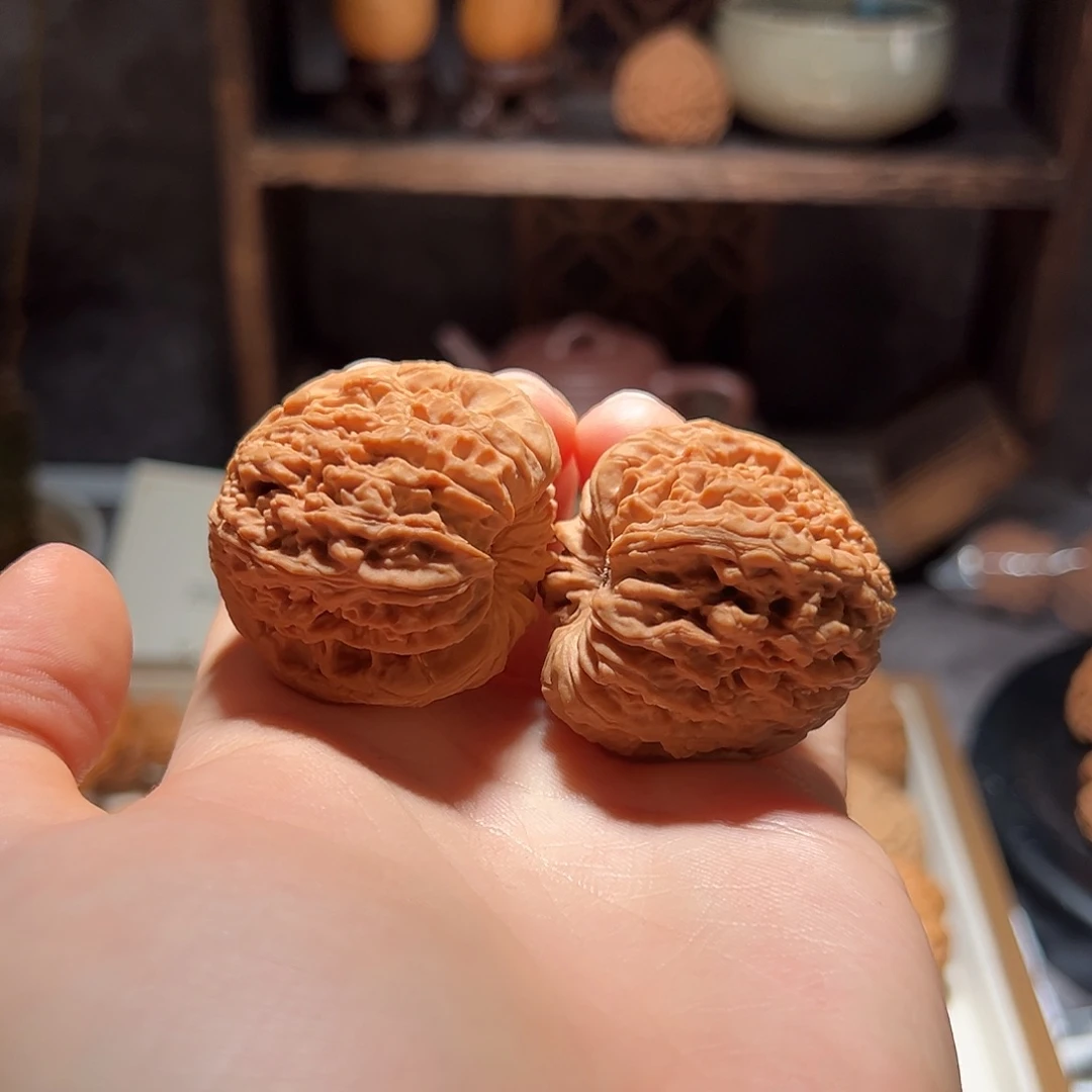 手串/手链核桃41.5拉丝卷边凹底