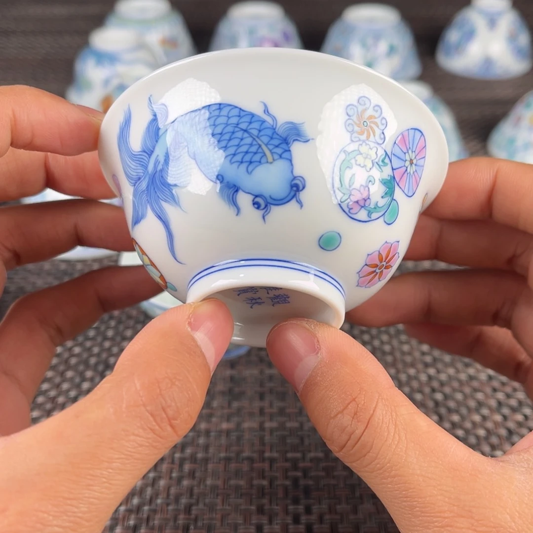 瓷片景德镇陶瓷杯子