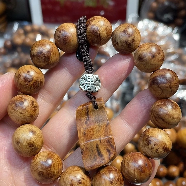 柏木（崖柏）手串/手链15雪花樱子