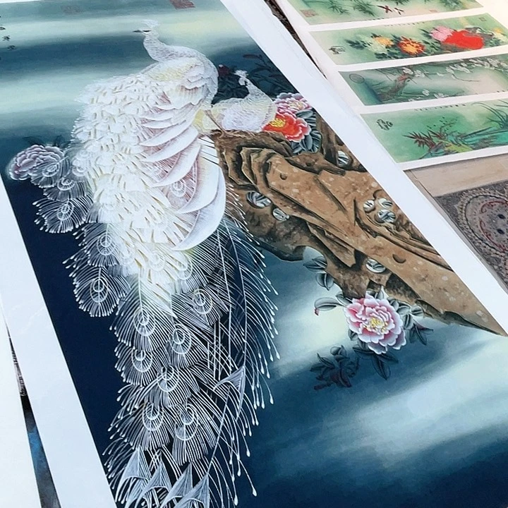 国画书画描金拓染金石传拓手写