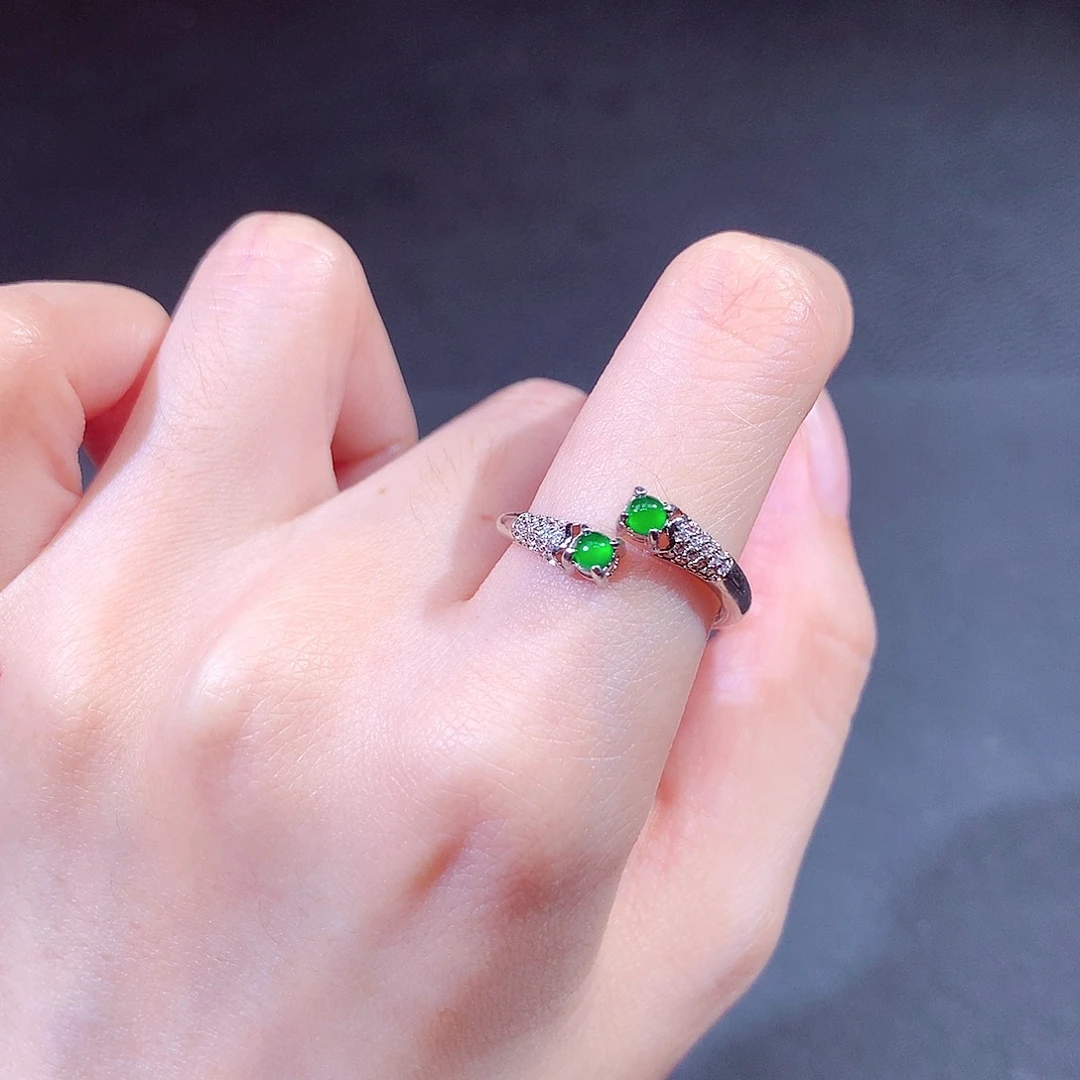 未镶嵌戒指翡翠翡翠