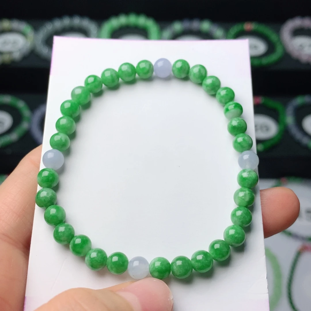 翡翠未镶嵌手链翡翠