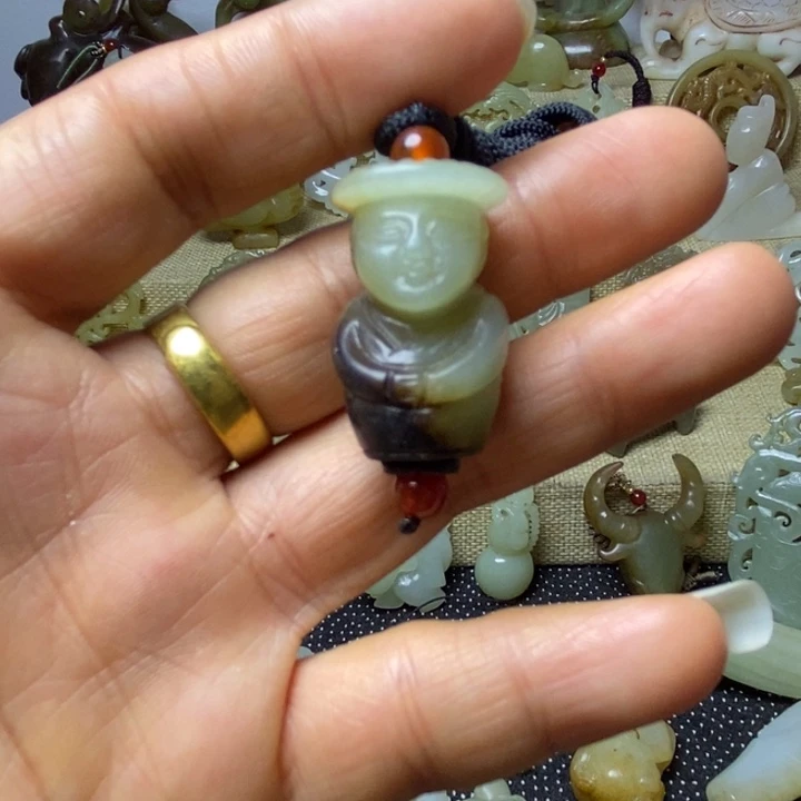 和田玉挂件未镶嵌