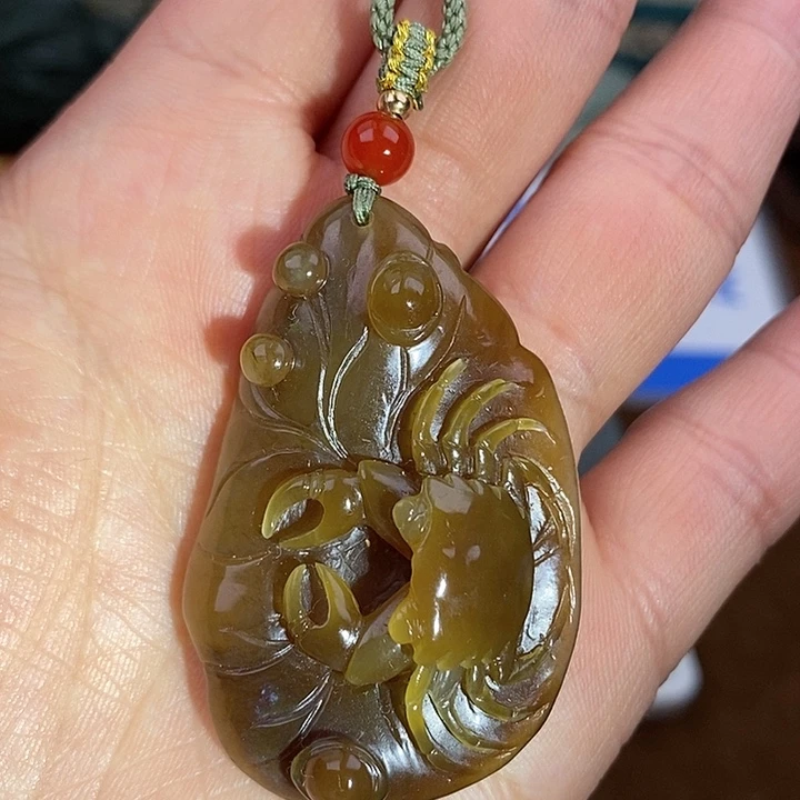 和田玉挂件未镶嵌