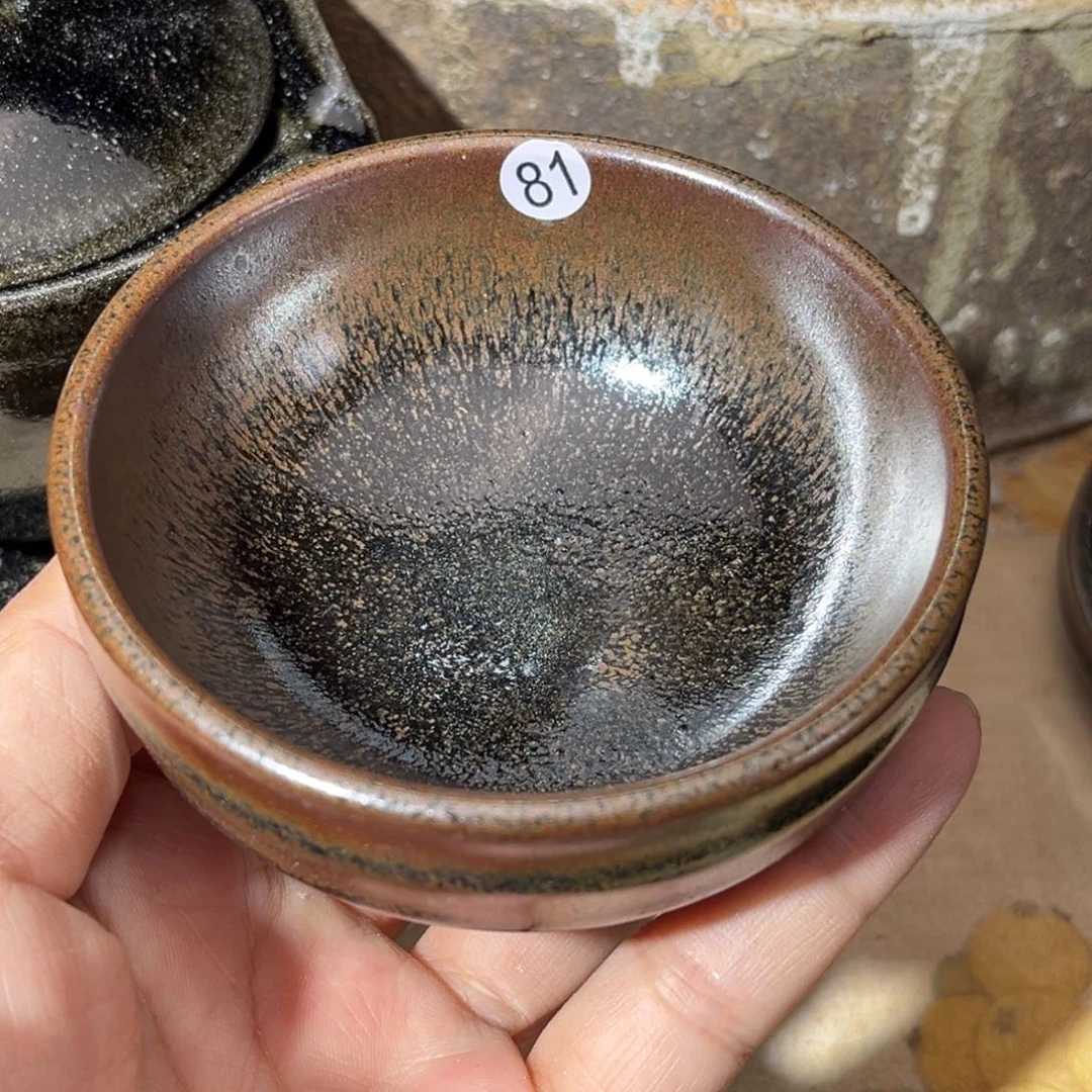 茶盏义兴龙窑坚持真柴烧