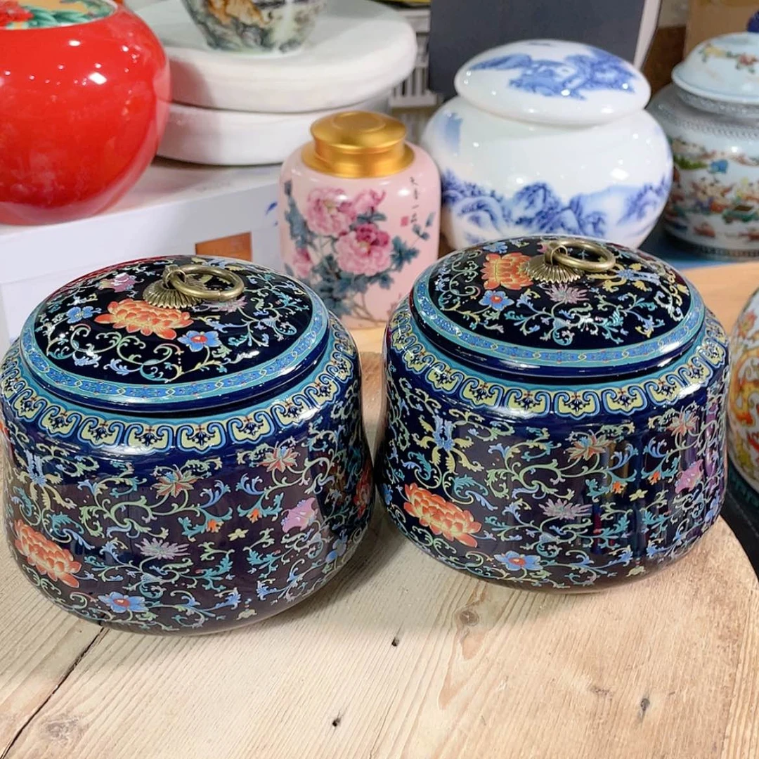 【闪购商品】罐陶瓷茶叶罐密封罐