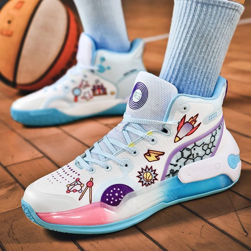 驭帅16篮球鞋男减震专业学生比赛球鞋实战摩擦有声运动鞋