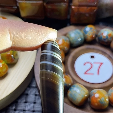 未镶嵌颈饰玛瑙/玉髓子*晓