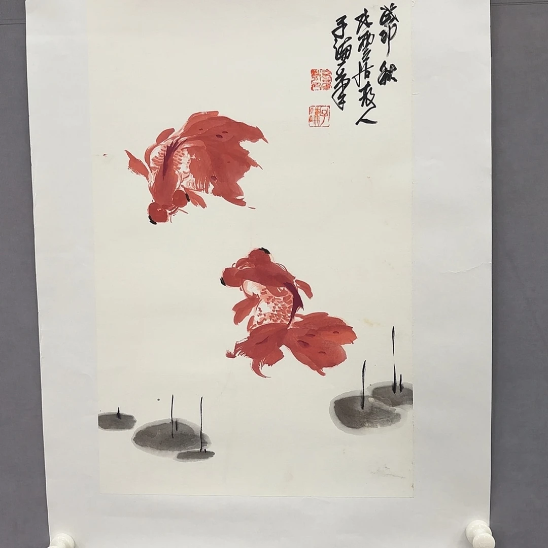 国画艺术家真人手绘