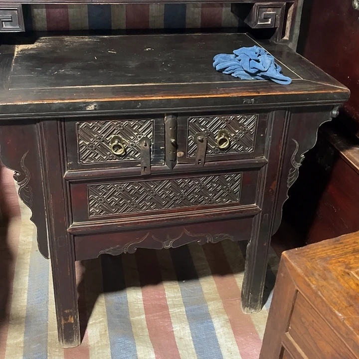 加厚款榆木蝴蝶柜不包邮